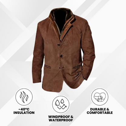 Clooney - high quality leather jacket for autumn and winter
