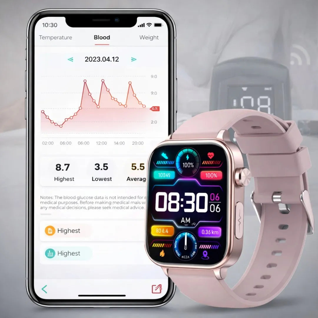 GlucoCare SOS - with Fall Detection and Blood Glucose measurement