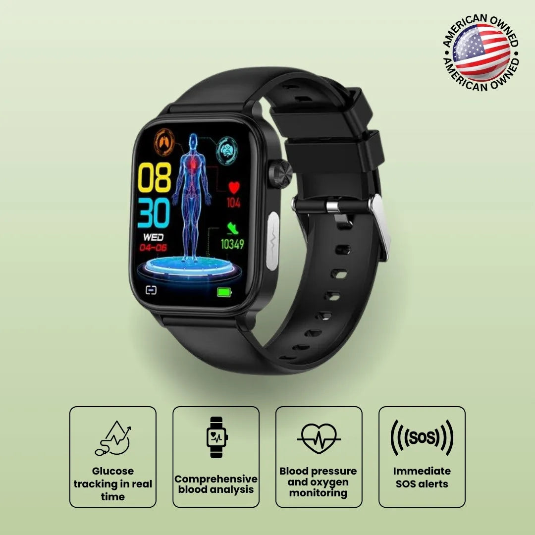 GlucoCare SOS - with Fall Detection and Blood Glucose measurement