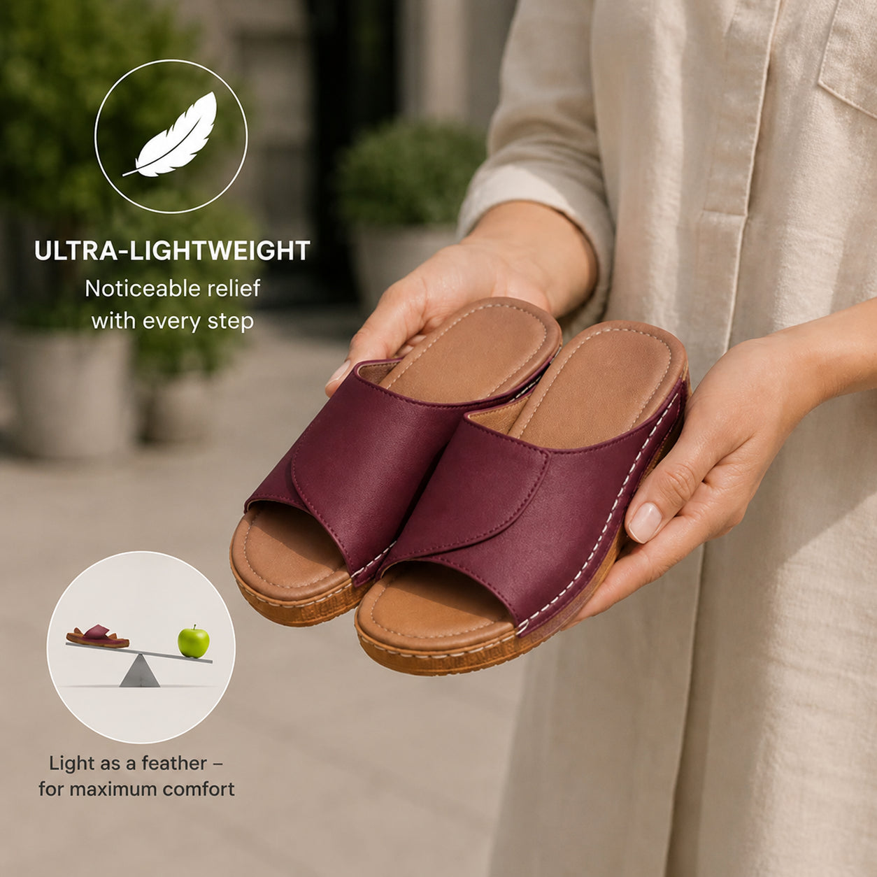 VivaStep - Pain-relieving comfort sandals | Ergonomic design