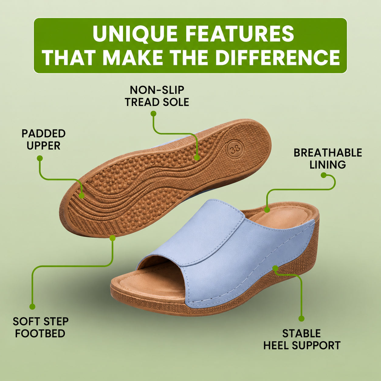 VivaStep - Pain-relieving comfort sandals | Ergonomic design